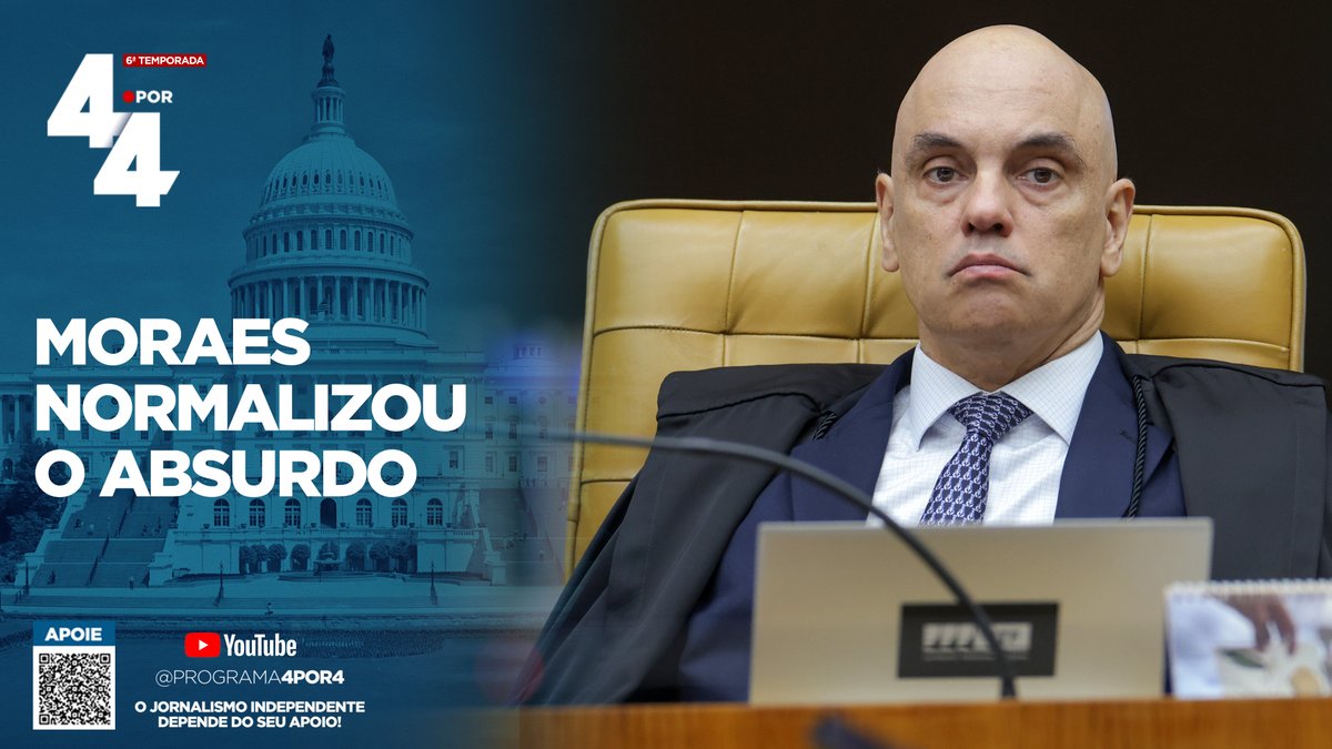 programa4por4's tweet photo. Marcelo Suano expõe desfaçatez de Moraes: "Tornaram a imundice algo comum"
https://t.co/TKTYTyX4Ri
Compartilhe!
#programa4por4 #jornalismoindependente https://t.co/qBsIG9RAp3
