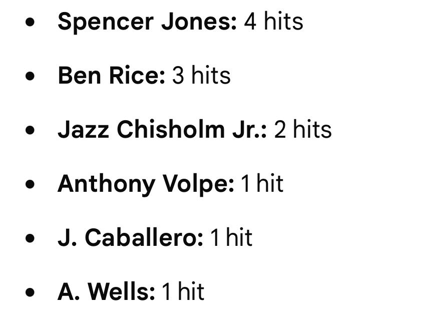 CTYankees23's tweet photo. @nickcaponee @TalkinYanks 7/12 hits are by the mechanically correct hitters. Not a coincidence. The adjustments would be to study doing exactly what they do. https://t.co/XmouNnHHRo