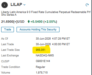 FIBeacon's tweet photo. Hang it in the Louvre $LILAP...

As we projected, $LILAP was to be one of the very few beneficiaries of an otherwise bloody PFF Rebalance https://t.co/TtDmYnwxPC