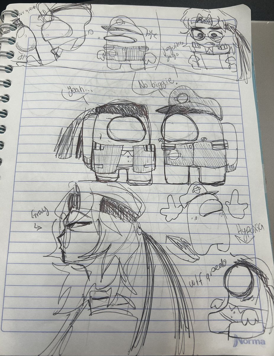 radiospouse's tweet photo. #NavCap doodles and Gray stuff https://t.co/srvYmgWvrV