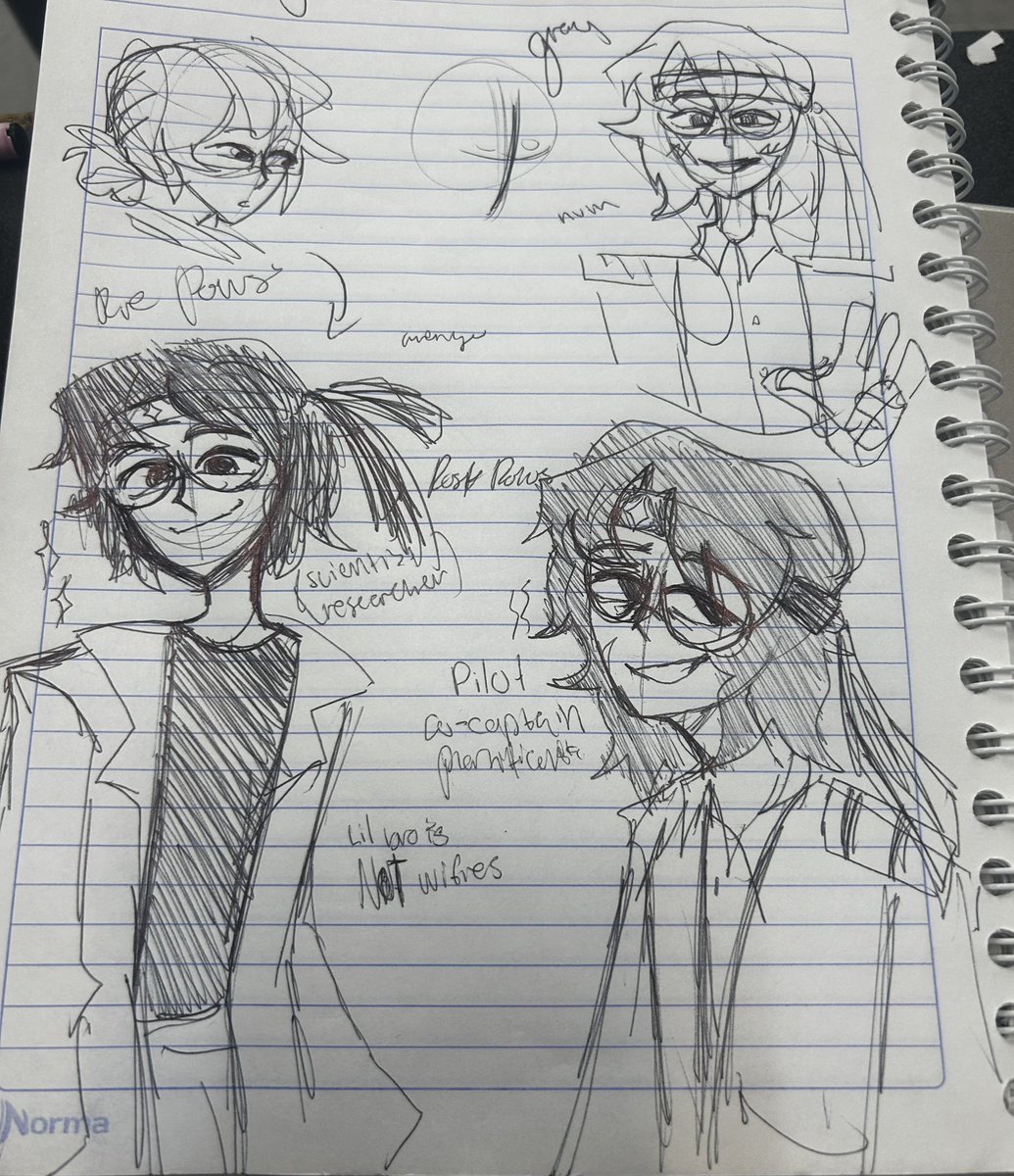 radiospouse's tweet photo. #NavCap doodles and Gray stuff https://t.co/srvYmgWvrV