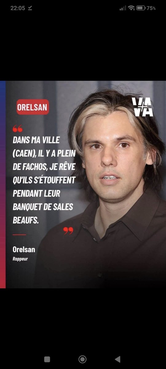 Escalet83's tweet photo. On boycotte :
⛔ #LeSlipFrançais qui reverse 5 % de ses ventes à une association pro-migrant.
⛔ #Orelsan qui nous traite de fachos.
⛔ #AmelBent qui prend la nationalité algérienne.
⛔ #JeanPaulRouve qui nous traite de « fins de race ». https://t.co/dwjBbc3B3p