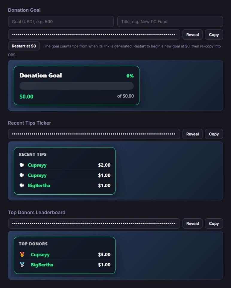 DonoChain's tweet photo. DonoChain is equiped with fully customizable themed widgets to help set fund raising goals for you @pumpfun streams (as well as other platforms) and to give recognition to supporters who donate to your livestream in @solana https://t.co/SeRMjZ9fwN