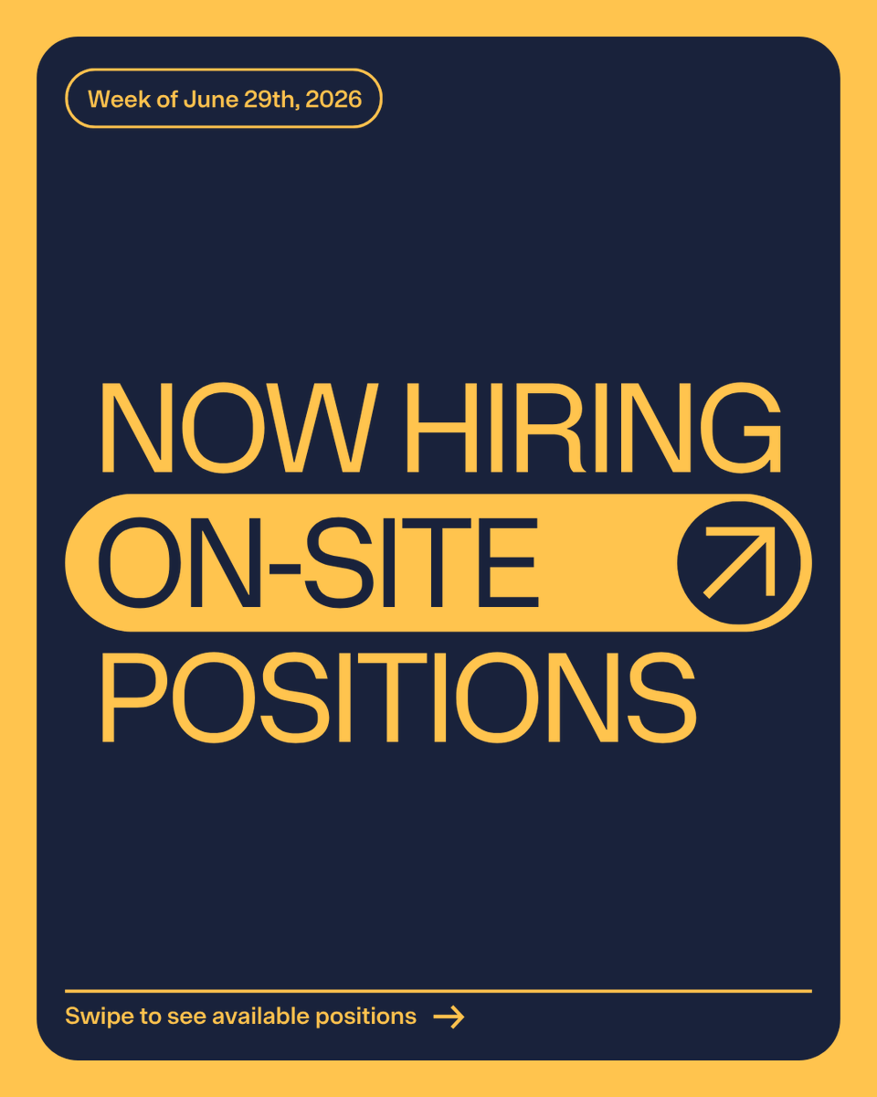RecruitmentLeap's tweet photo. We are #hiring 💼
Looking for On-site roles? We've got you ✨👇
Interested in any positions? Visit our website (link in bio) or contact info@leaprecruitment.ca
#ApplyNow ✅
#LeapRecruitment
#LeapForward
#TaketheLeap https://t.co/OSDtBdR2eZ