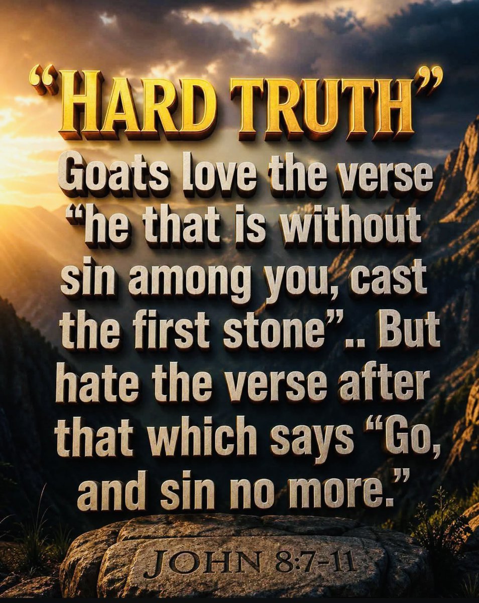 Emmanue37844681's tweet photo. John 8:11
..And Jesus said unto her, Neither do I condemn thee: go, and sin no more.” https://t.co/pfJ48q8Awd