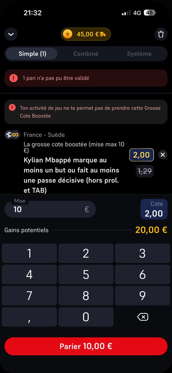 ArizonaPronos's tweet photo. @Samyt2026 @PronosDS @LeBarjotProno C’est ça la raison ? 5GCB et blocage des accès ? https://t.co/E2obOyn6O7