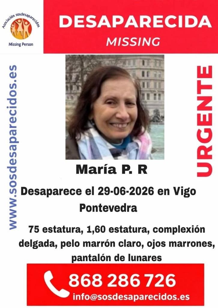 PLVgA's tweet photo. 🆘 DESAPARECIDA
#vigo 
#desaparecido #sosdesaparecidos
Más ℹ�� https://t.co/7IbG2i2XnD
#092ATúaPolicíaDeProximidade #PolicíaLocal https://t.co/hs7U0Ev2pA