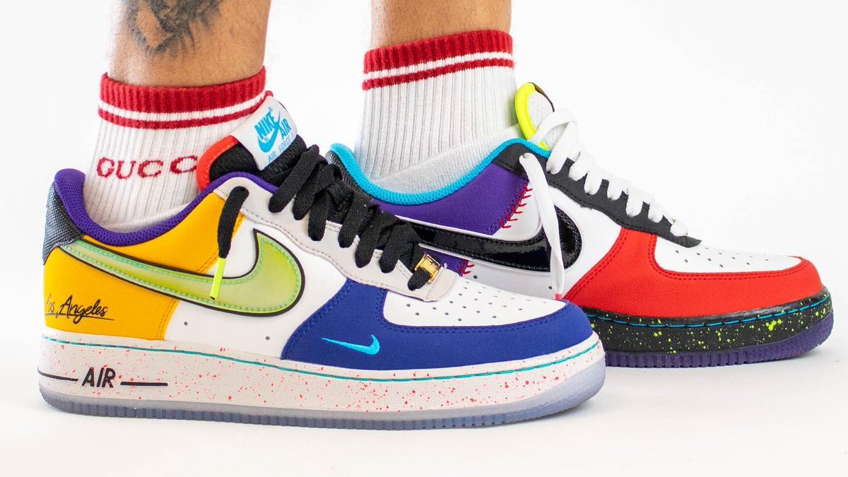 houseofheat's tweet photo. Nike Air Force 1 Low “What The LA” Returns Holiday 2026 📅 https://t.co/CBLQe7bF1s