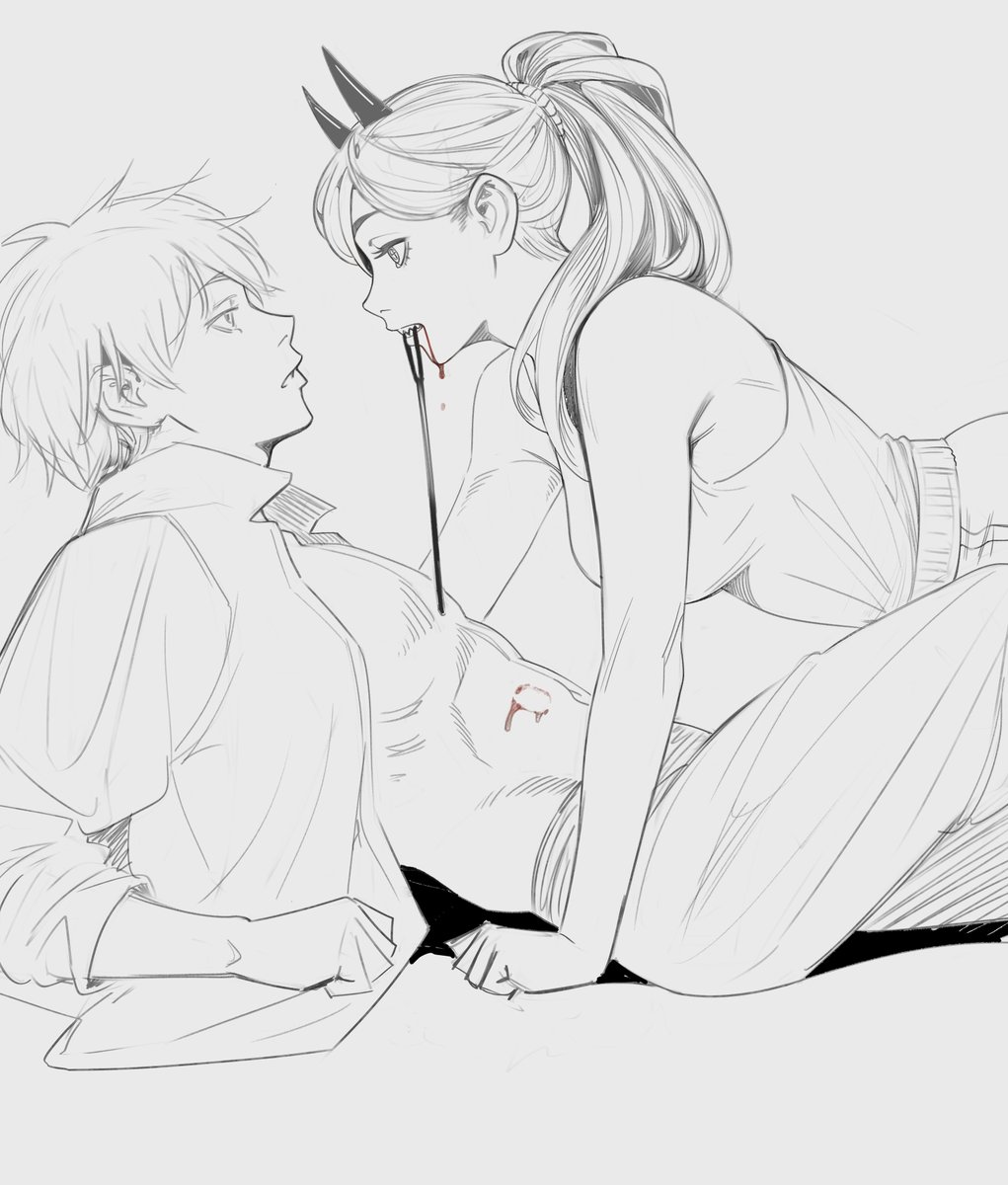cheshirrrrrko's tweet photo. csm sketches https://t.co/OFvLTXwsGf