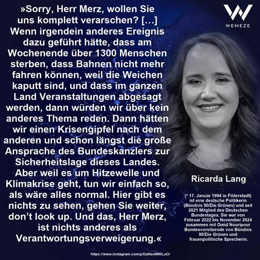 RealFruitts's tweet photo. Was Ricarda sagt👇 https://t.co/x6KJgiDabR