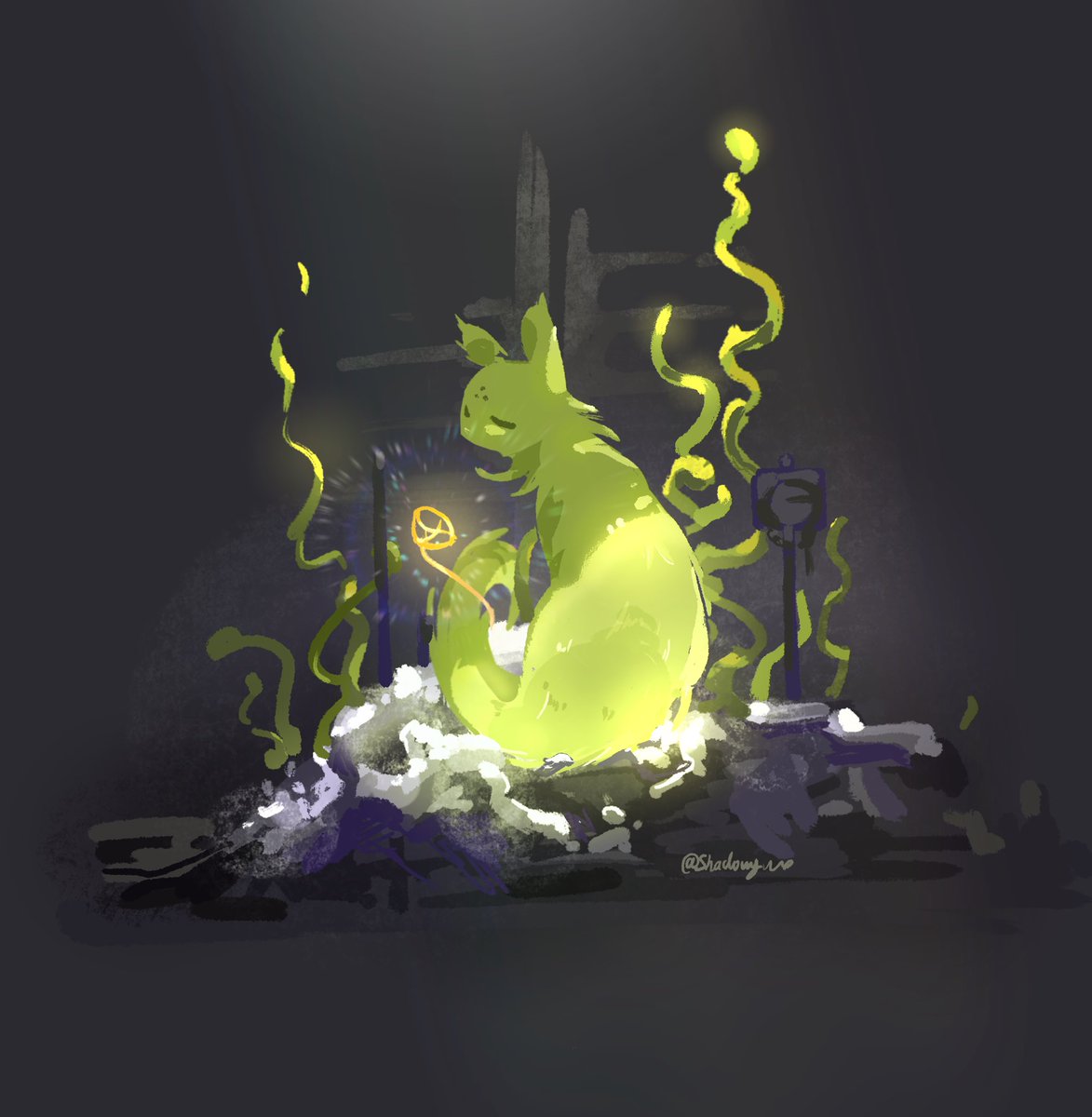 Shadowyne's tweet photo. #rainworldart https://t.co/nPPFzgtVLw