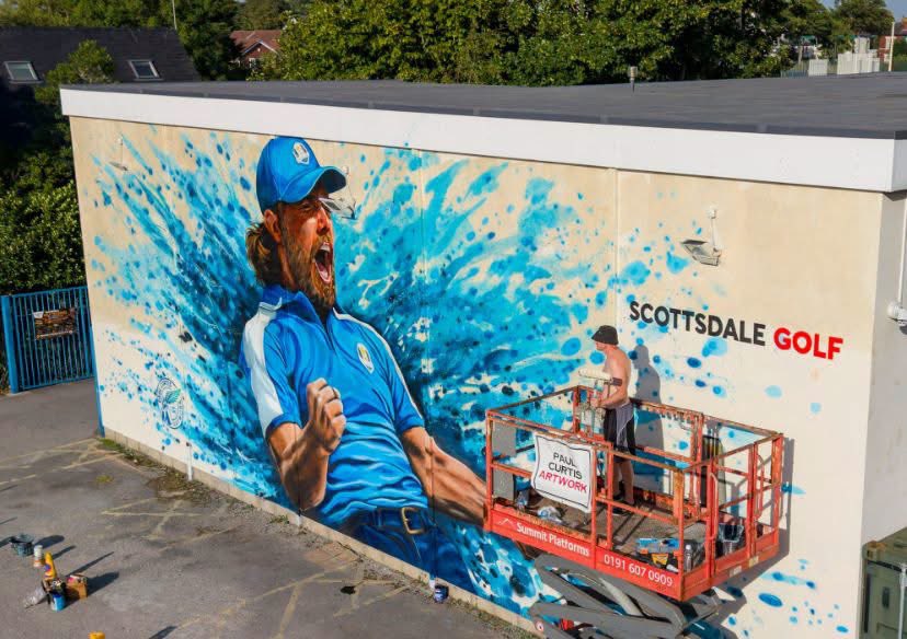 Bfly1972's tweet photo. How cool is this ahead of @TheOpen @royalbirkdale  our very own @TommyFleetwood1 💙⛳️🏌️#CantWaitForThis #ItsComingHome 💙
📸 Andrew Brown https://t.co/T4W2hhDRdX