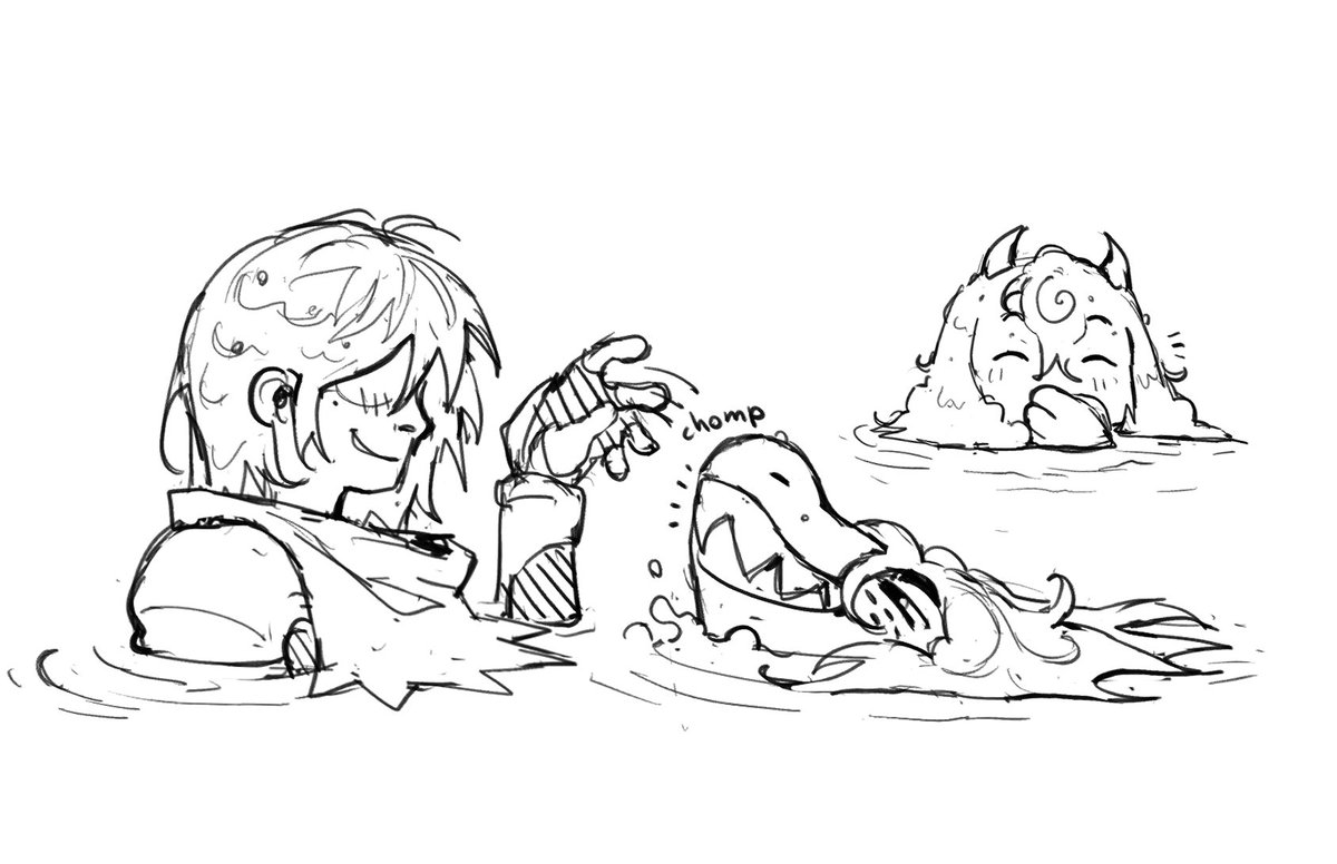 _m4g0's tweet photo. // deltarune spoilers 
.
.
.
my silly stupid babies https://t.co/mtdn71F00J