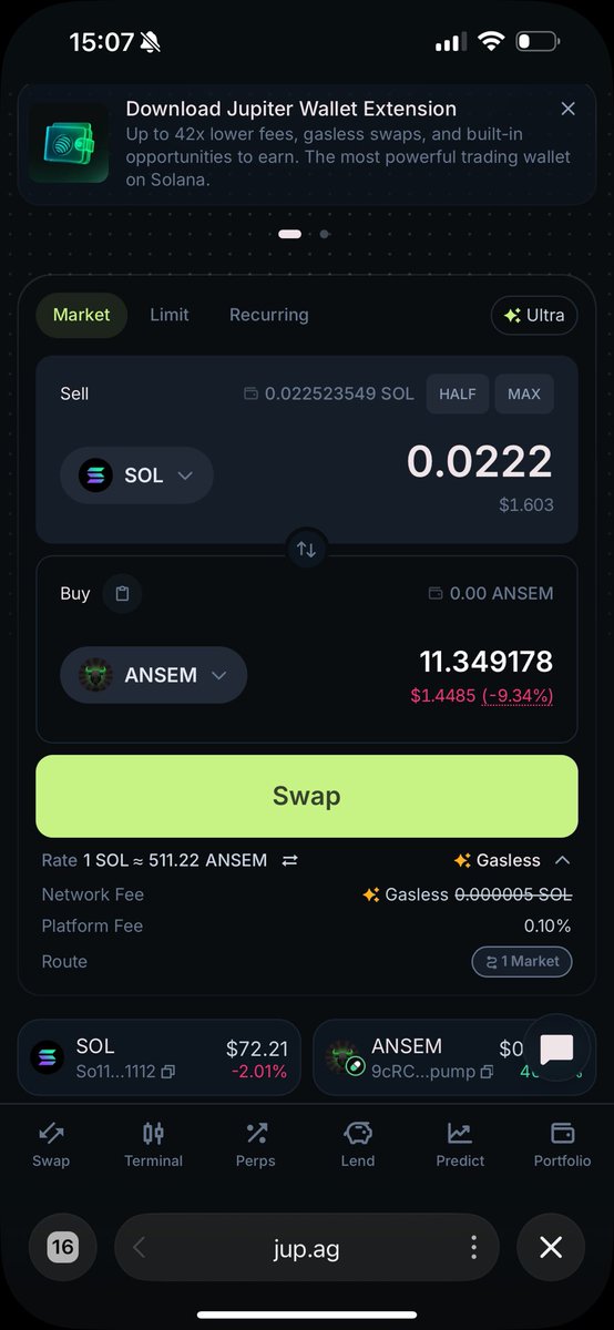 ivan98765444's tweet photo. @blknoiz06 @cryptolyxe @WheelerrDealerr @blknoiz06  I put my last $1 will be the last    One to sell hoping to turning into 1000x 
Believers of meme lord ansem 🫰🏻 https://t.co/uBk3Ixpufi
