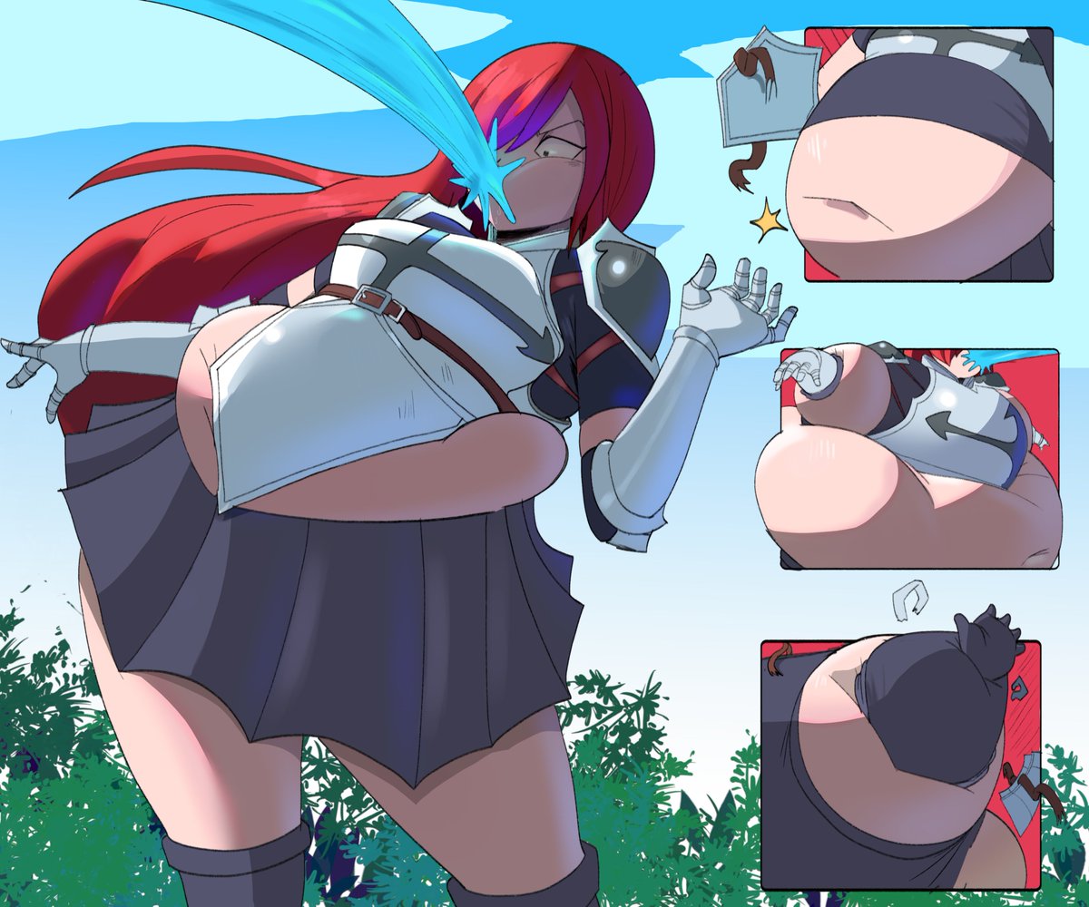 NuumaticDA's tweet photo. More like Erza Violet amirite??? (or just Scarlet if you'd prefer)
May's poll winner https://t.co/d0JixxcoaM