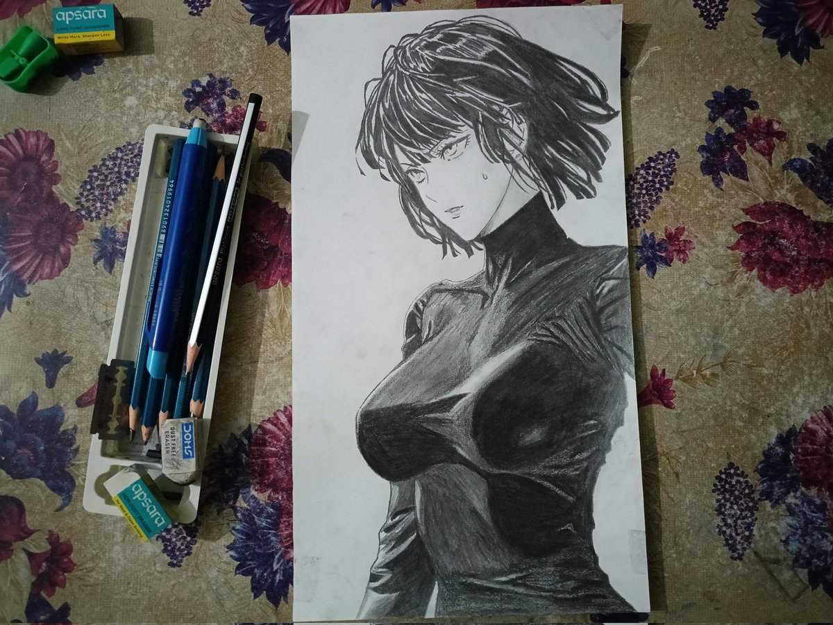 IAmLazyButCrea1's tweet photo. Fubuki Sketch.
One punch man. https://t.co/VMNJoSfbYn