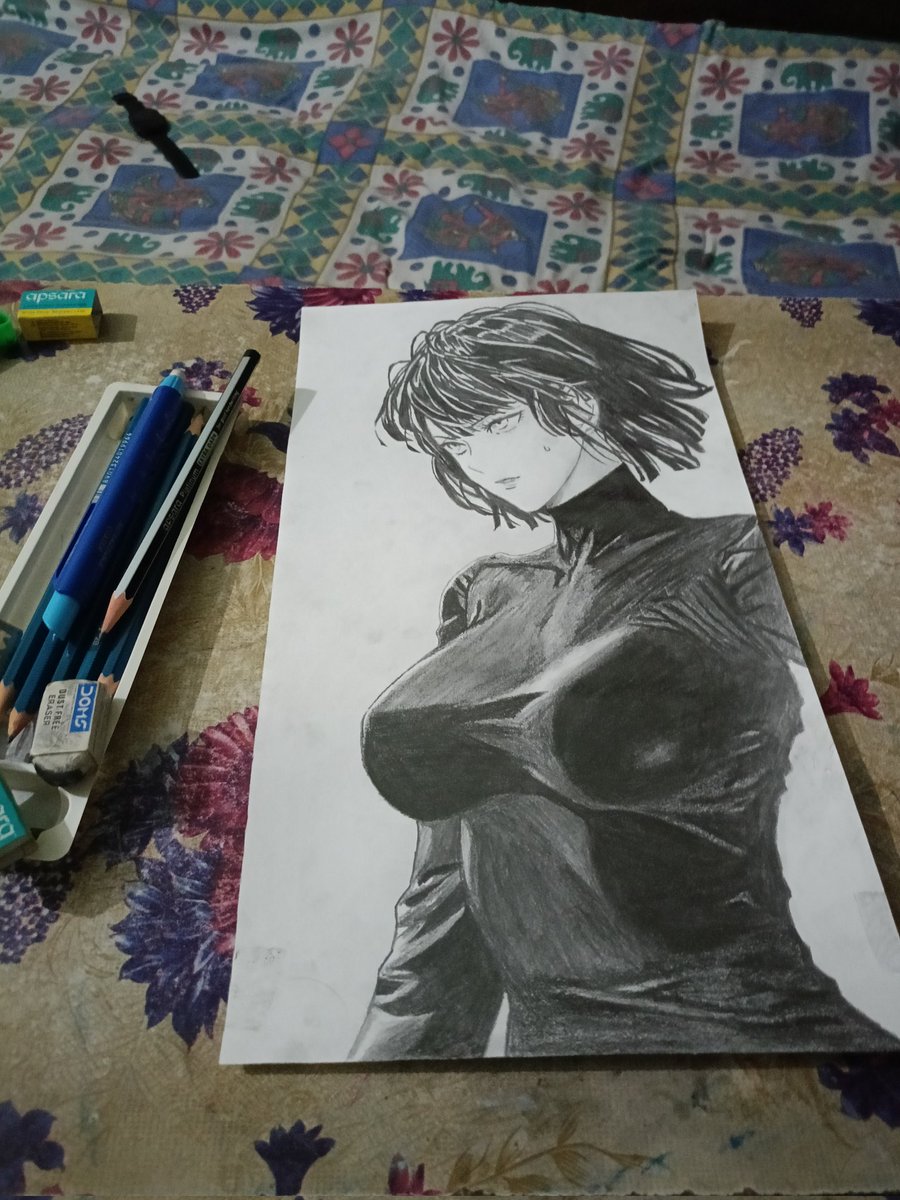 IAmLazyButCrea1's tweet photo. Fubuki Sketch.
One punch man. https://t.co/VMNJoSfbYn