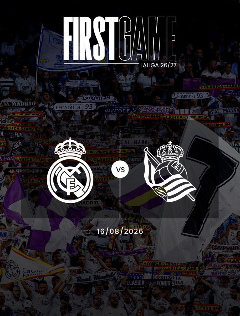 RMhincha's tweet photo. ⚽🔥 ¡Comienza la temporada 2026/27!

Si estás buscando entradas para ver al Real Madrid esta temporada, escríbeme por privado y te ayudaré con la reserva.

🎟️ Disponibilidad para partidos de Liga, Champions y más.
📩 DM para información y reservas. https://t.co/EKtJQyzyJP