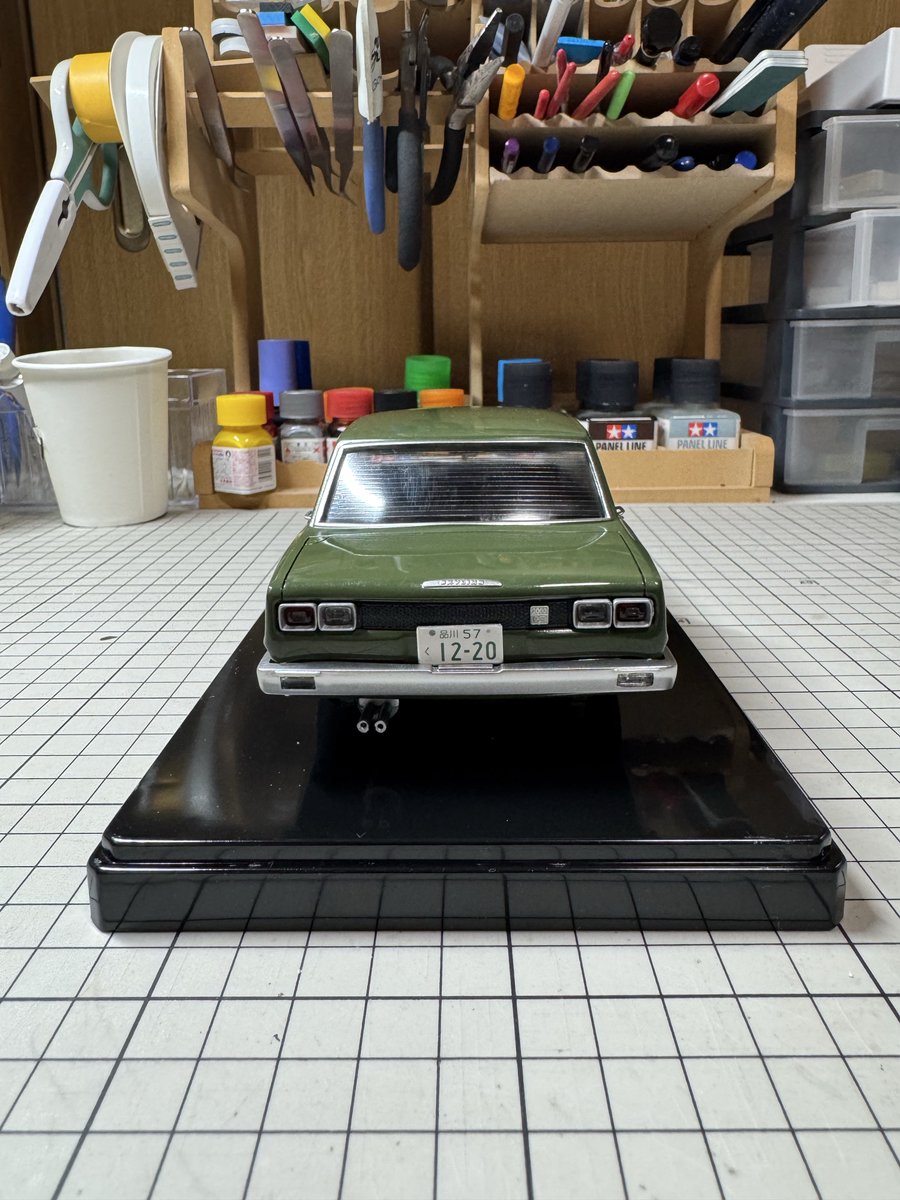 Nattou413's tweet photo. 親父が昔乗ってたハコスカ再現してみた！！ https://t.co/PGKy5FPq8S
