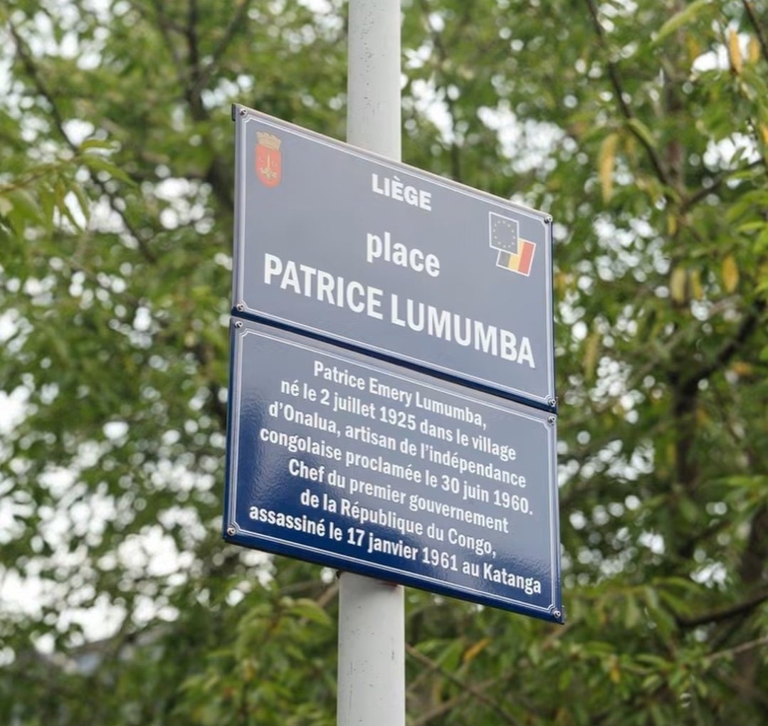 Patrick_keebe's tweet photo. La ville de Liège en Belgique a inauguré la place Patrice Lumumba ce 30 juin 2026 https://t.co/wqx4jc9vRX