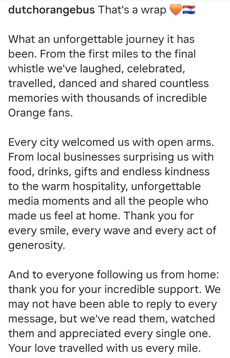 DutchOrangebus's tweet photo. Thanks y'all! Gracias! Dank jullie wel! From all over! Your support!  🧡🫶🏼🚍🔥 

Our message to you:

#oranjebus #dutchorangebus https://t.co/qflhzZS5C9