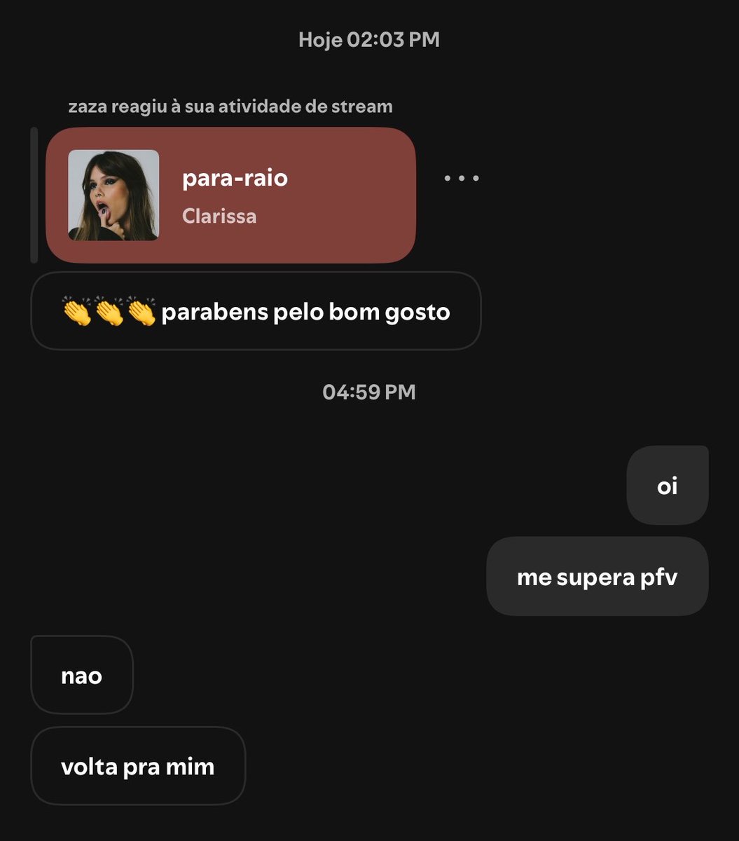 clarissaaeri's tweet photo. aquela ex ficante que nao te supera https://t.co/hlG0VzjcTe