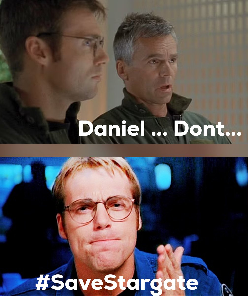 TonyMoreno105's tweet photo. #savestargate #FRASWE @MichaelShanks 
Si ! https://t.co/9k7QQ3zkWR