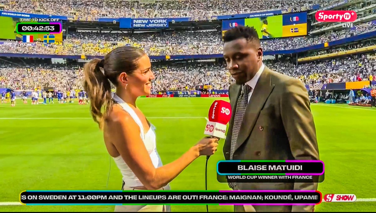 eurofootcom's tweet photo. 🚨🇫🇷 Blaise Matuidi on France: "Offensively, they are VERY talented. Now, they need to find the defensive chemistry when the game is tougher. That is very important. They will have this situation when they will ALL need to defend!" ⚔️ (@SportyTV/@saraporaria) https://t.co/tBBCmIyY89
