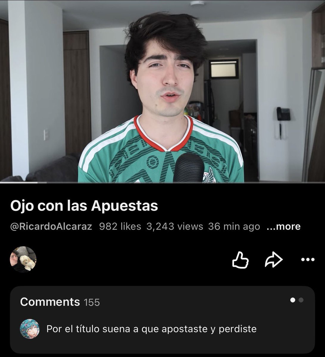 ricardoalcarazp's tweet photo. Nuevo video

https://t.co/nDpiO10hbR https://t.co/1JFe4pOmHX