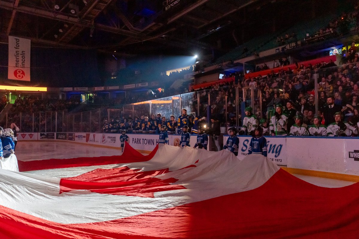 BladesHockey's tweet photo. Happy Canada Day, Blade City! 🇨🇦 https://t.co/pErMDv0qLP