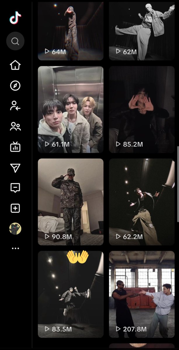 MonicaChowdhur6's tweet photo. #Jungkook liked his own IG Taekook military uniform dance video after 🤡's said that he deleted it from Tiktok. Instant Taekook Karma from Jungkook OMG!! 🤣 This video has got a regional restrictions bcoz of VPN problem but it still exists in JK's TT &amp; is visible in Korea 😌 https://t.co/x61PHjQVuw