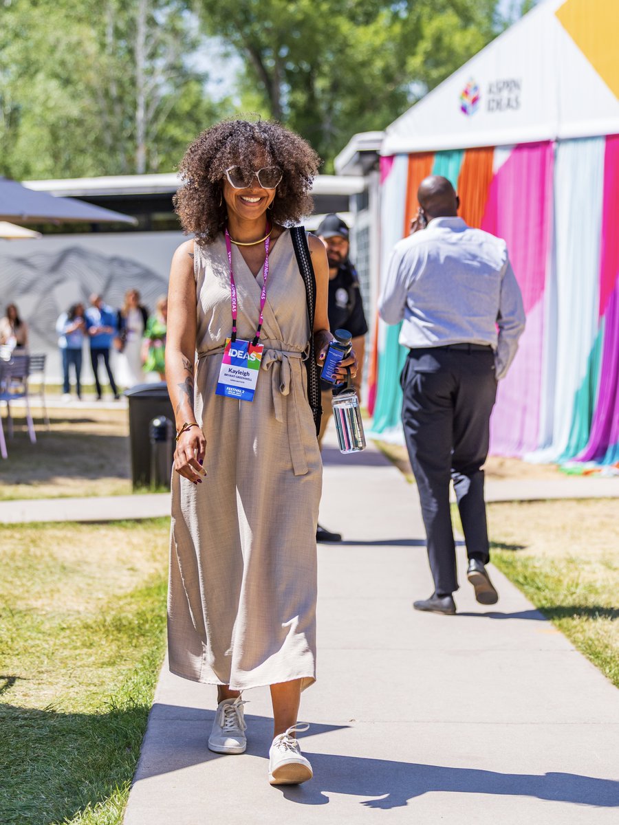 aspenideas's tweet photo. Jumping into another day at Aspen Ideas Festival. 

From conversations about art, journalism, AI and religion, and more — the big ideas continue to engage our minds and feed our imaginations.

#AspenIdeas https://t.co/EH0fAw1yC4