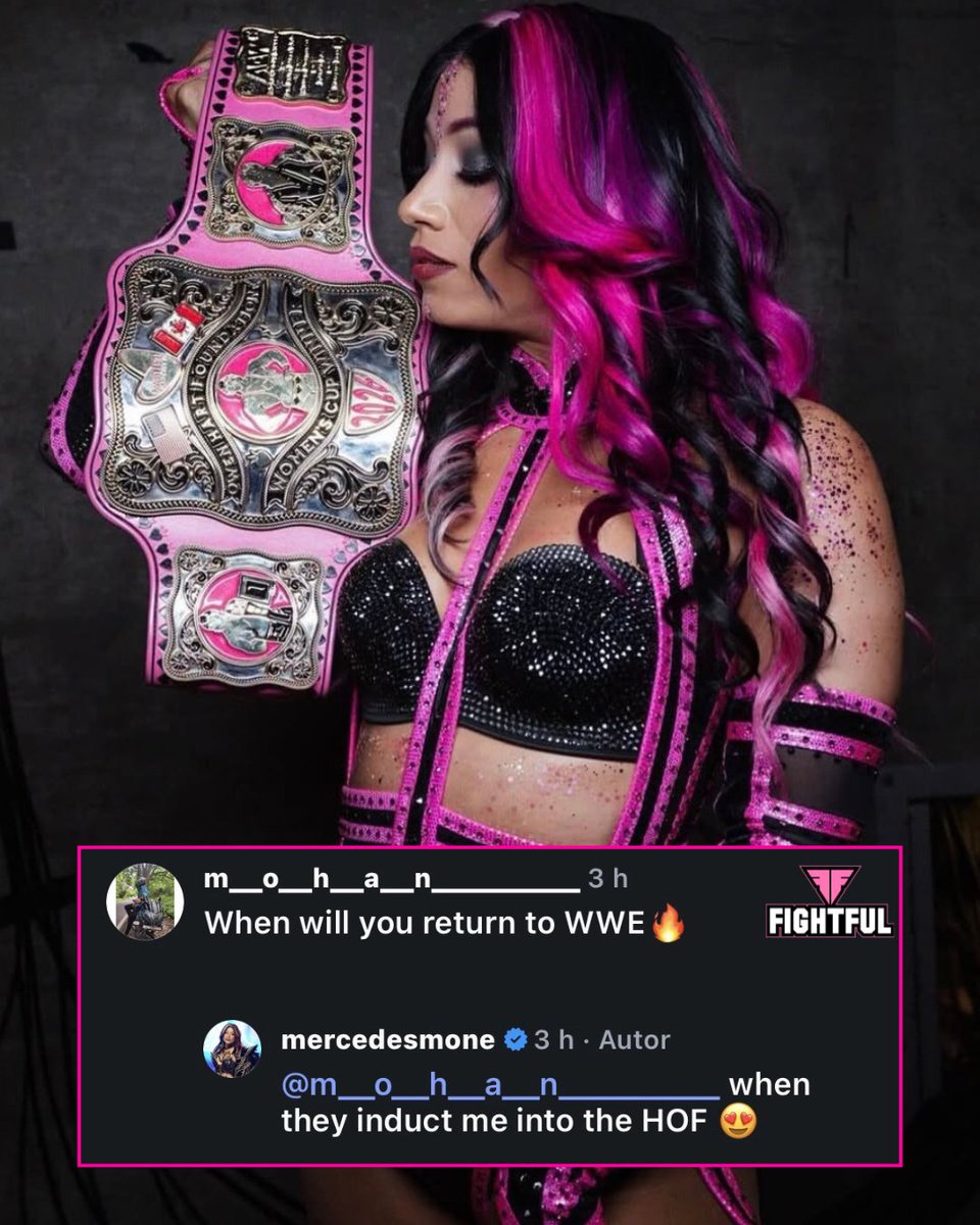 Fightful tweet picture