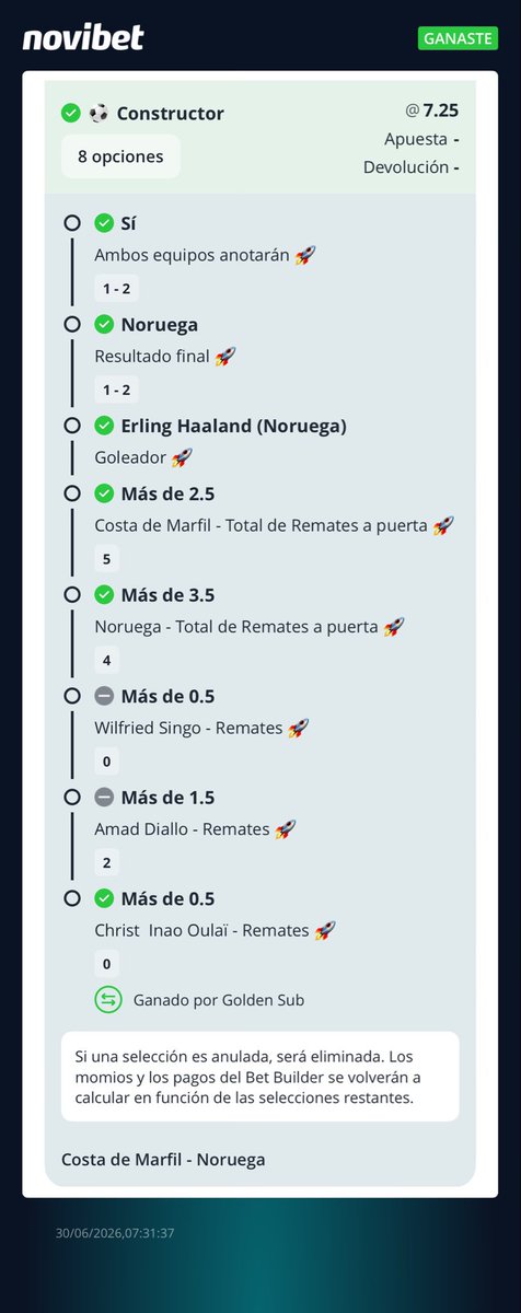 Billithebets's tweet photo. Pasen a cajas banda sufrió nuestro SGP por rotación pero ganamos igual 😎

#Gambling𝕏 #SportsPicks #FifaworldCup https://t.co/xWRGjCFumX