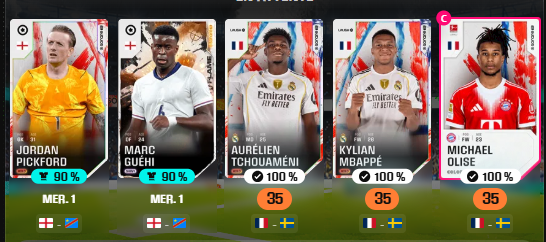 FabDon3's tweet photo. @QTNSorare Je me tâte encore, j'hésite même à partir en Equateur... J'ai déjà ça 👇et pour la deuxième je vais peut-être partir sur Courtois + Upa finalement pour le AA 🤔Merci pour ton avis https://t.co/27dhHwgynU