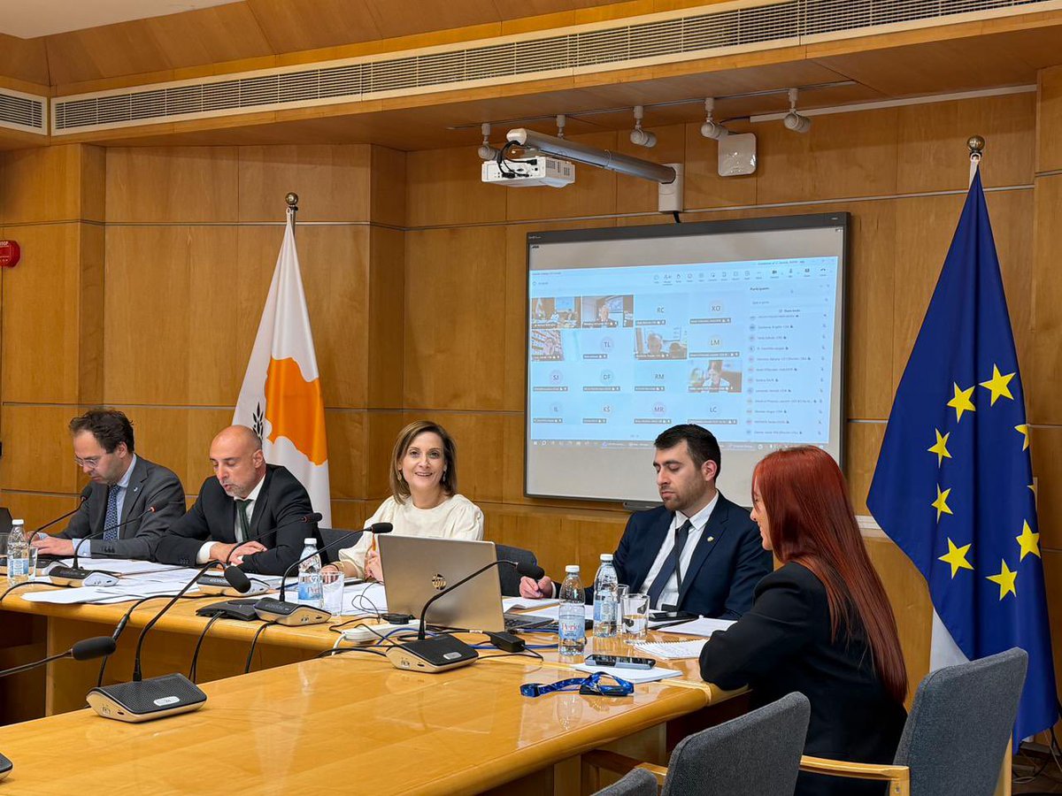 CyprusMFA's tweet photo. Consular Dialogues between the EU 🇪🇺and the United States 🇺🇸, Canada 🇨🇦, Norway 🇳🇴  and the United Kingdom 🇬🇧 in the framework of Cyprus Presidency of the Council of the EU. 
 
@CY2026EU https://t.co/wqJMabZilt
