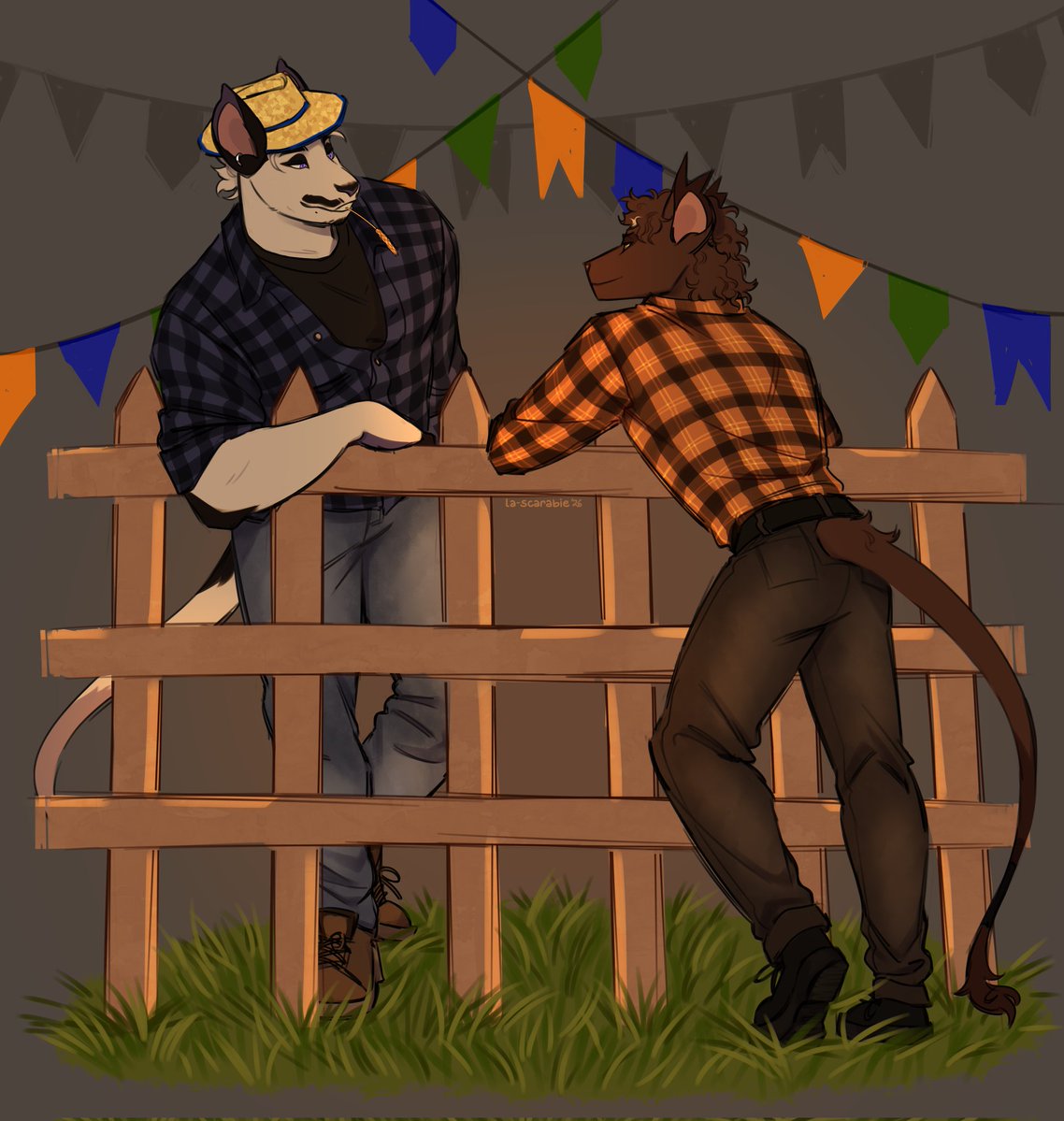 la_scarabie's tweet photo. [ocs] last day of june https://t.co/Flo1gqTcvY