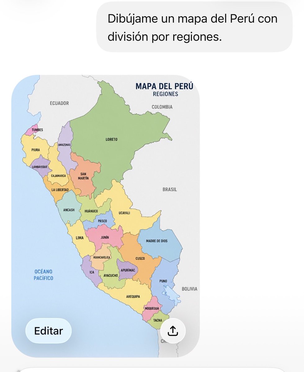 MisterBluee's tweet photo. @RonaldCrossPeru A veces le sale mejor la división política. https://t.co/912VmQTAqR