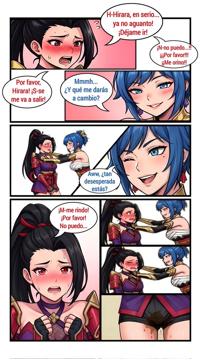 Signme115's tweet photo. Hanabi quiere hacer pipí, pero Hirara la retiene un poco 🫠

[English version following the thread]

#MobileLegendsBangBang
#MobileLegends #MLBB #MLBBHirara #omorashi
#おしっこ我慢 #peedesperation #pee #original https://t.co/Dvbz1YTSSd
