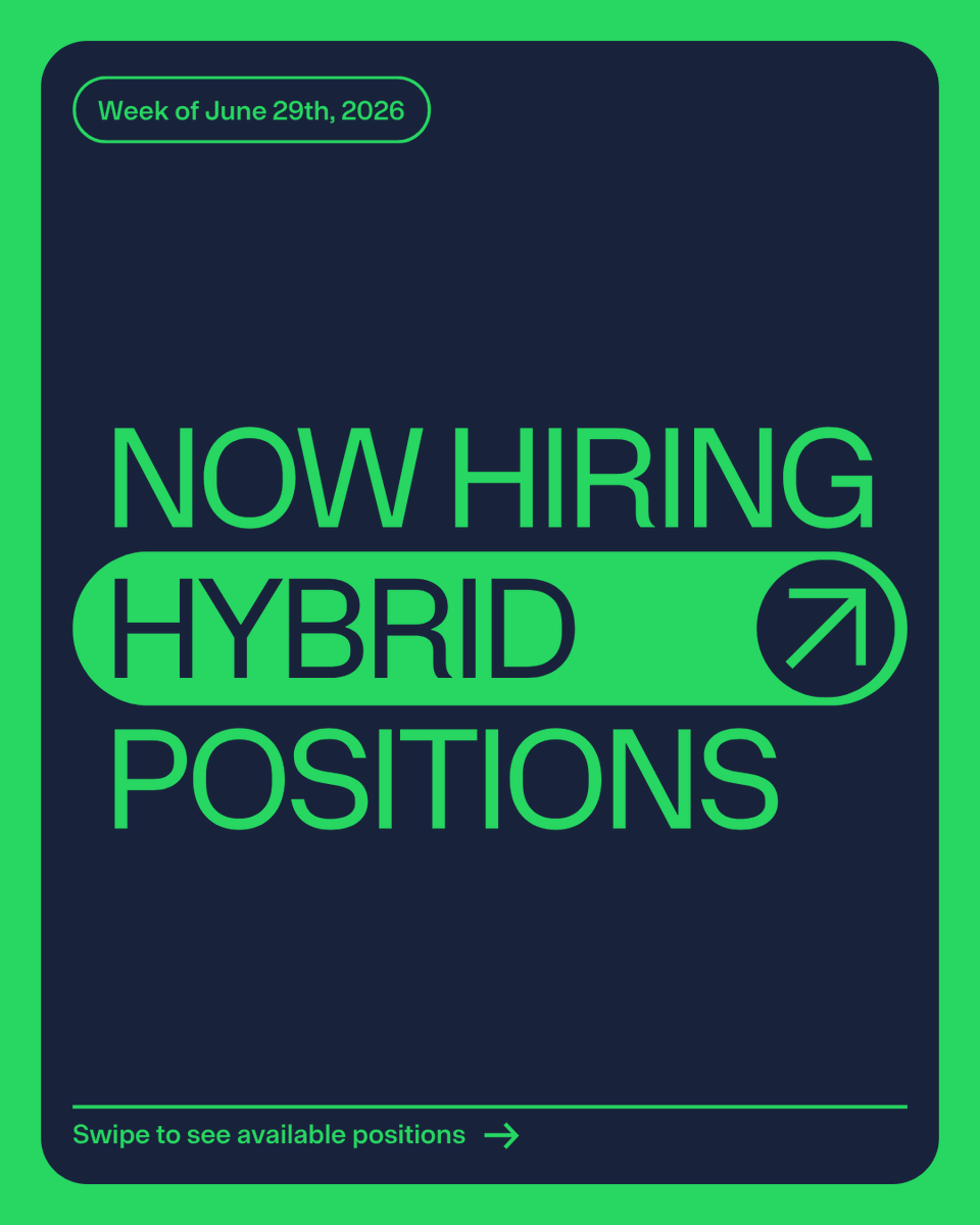 RecruitmentLeap's tweet photo. We are #hiring 💼
Looking for Hybrid roles? We've got you ✨👇
Interested in any positions? Visit our website (link in bio) or contact info@leaprecruitment.ca
#ApplyNow ✅
#LeapRecruitment
#LeapForward
#TaketheLeap https://t.co/ZeARw3P3Vw