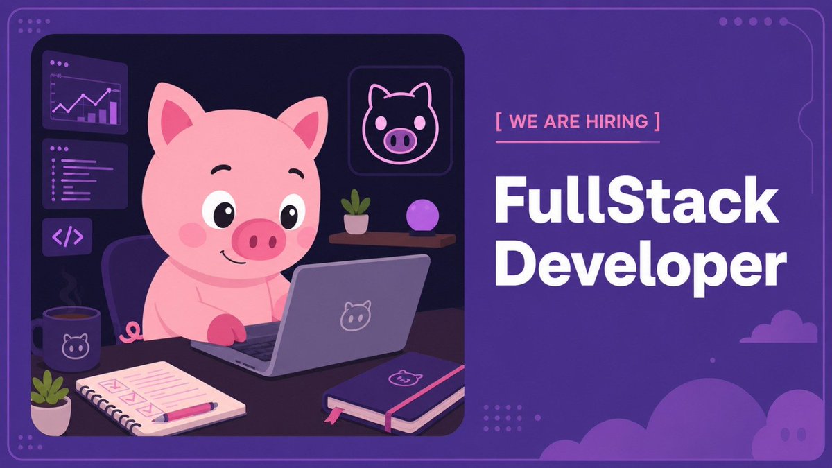 piggywallet_app's tweet photo. El Piggy team sigue creciendo 🚀

Buscamos un Fullstack Developer para sumarse a Piggy Wallet.

Si te entusiasma crear producto, codear y usar AI para construir mejor, queremos conocerte 🐷

Entrá al Notion y al final vas a encontrar el Google Form 👇https://t.co/OBR9rMkaCB https://t.co/F3MNthX5Pc