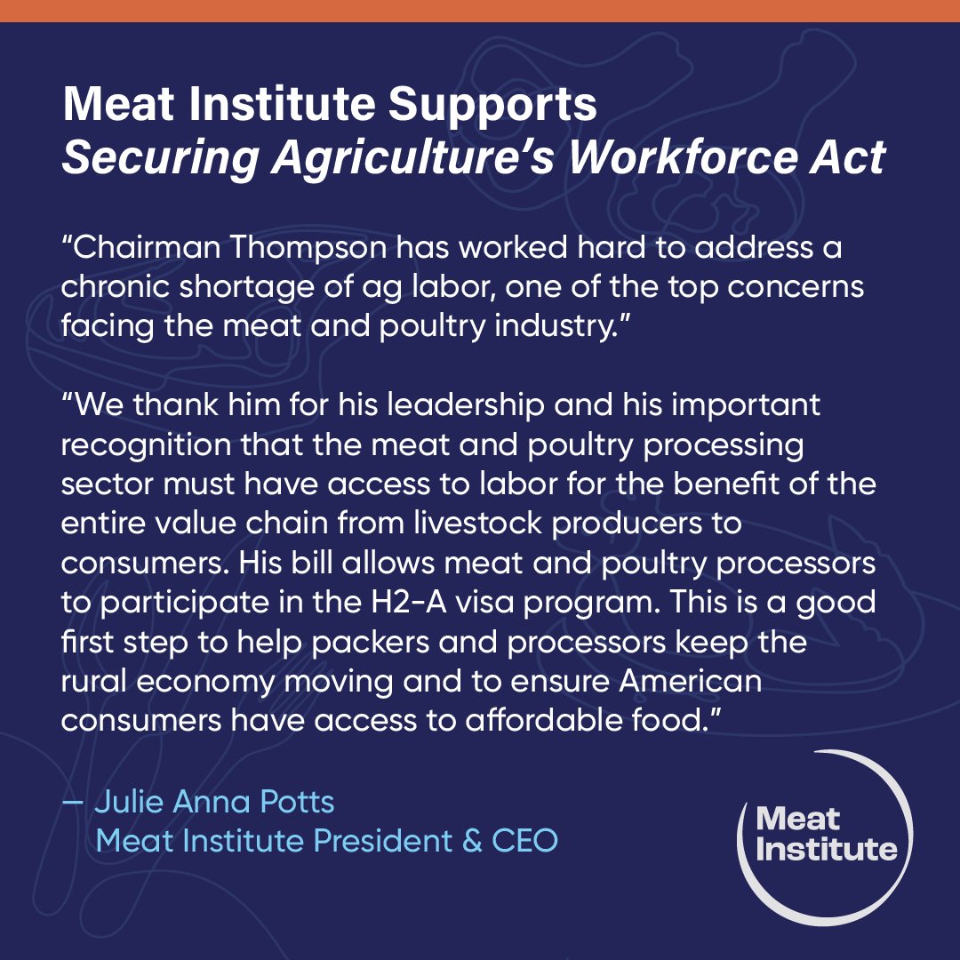 Meat Institute tweet media