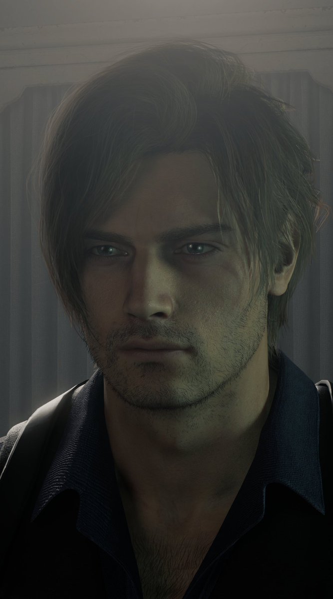 auzeaueau's tweet photo. Maybe I should update my other mods with Leon's RE4R iris texture instead of doing actual work that people are counting on me doing https://t.co/tp0K4va9RJ