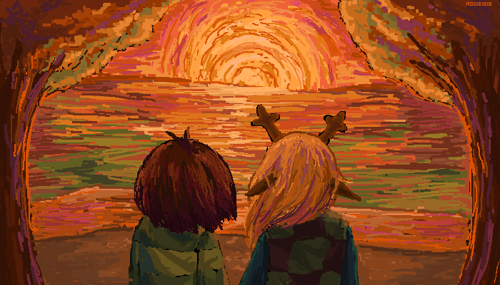 aggie1618's tweet photo. Why don't we do... "Something crazy?"
#deltarune https://t.co/mX6kVczKbK