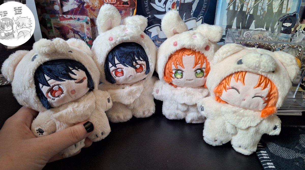 nocturnesmusic's tweet photo. my new ritsuleos so cute- switched their costumes hehe https://t.co/pNI1ZyLJB3
