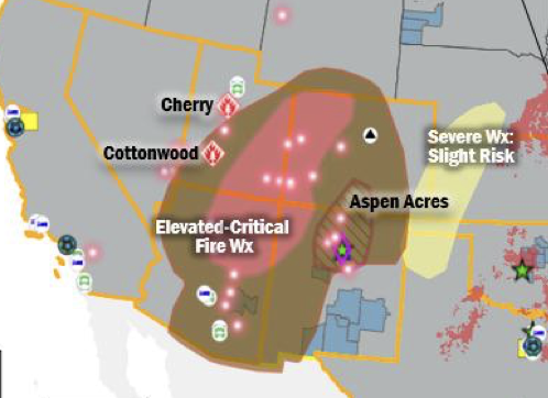 michellezenner's tweet photo. #wxtwitter #firewx #AspenAcresFire #COfire #UTfire https://t.co/cjgJSMV9z3