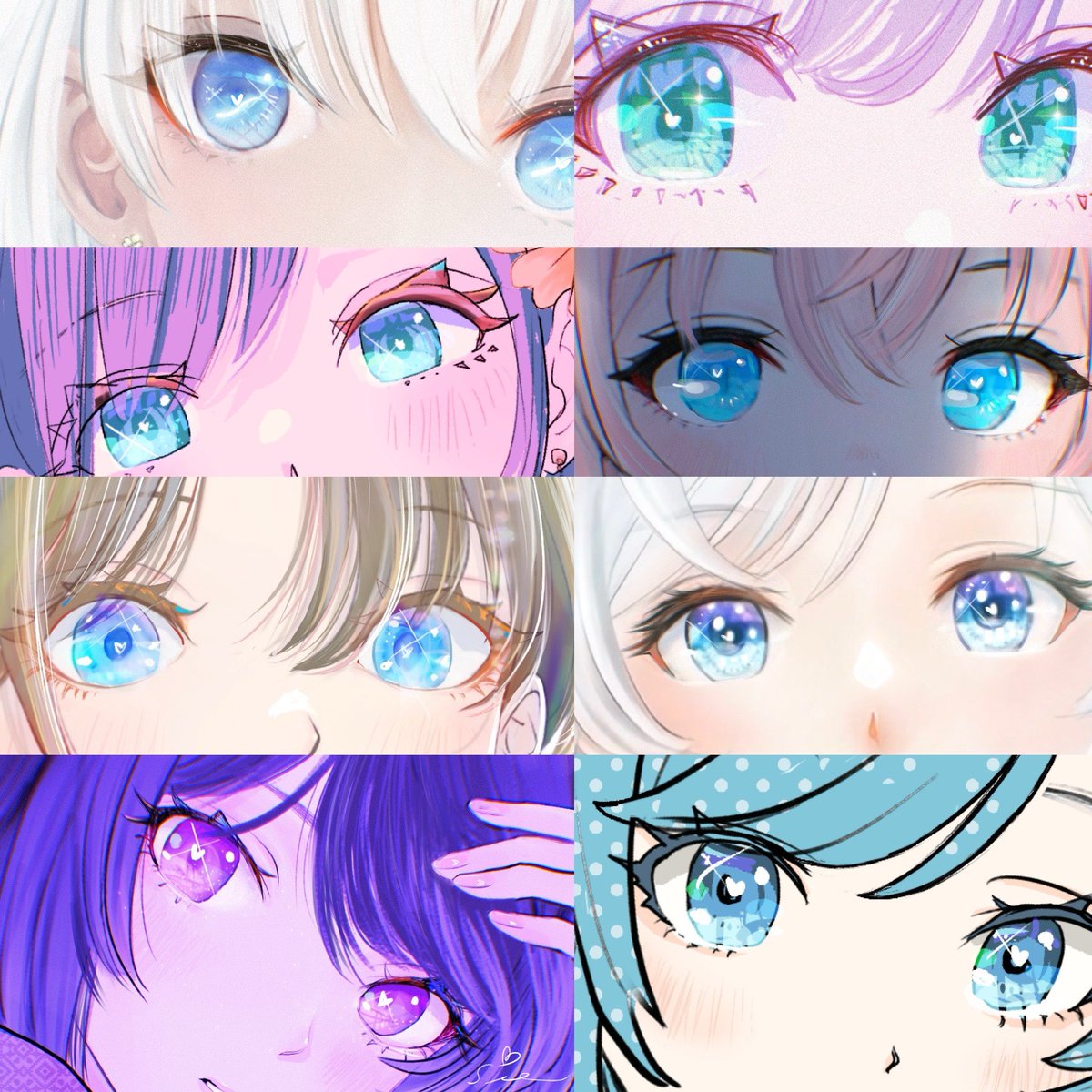 sie_illust's tweet photo. #このタグを見た人は自分の絵柄の目の部分を見せる https://t.co/cNS8ys2rDx
