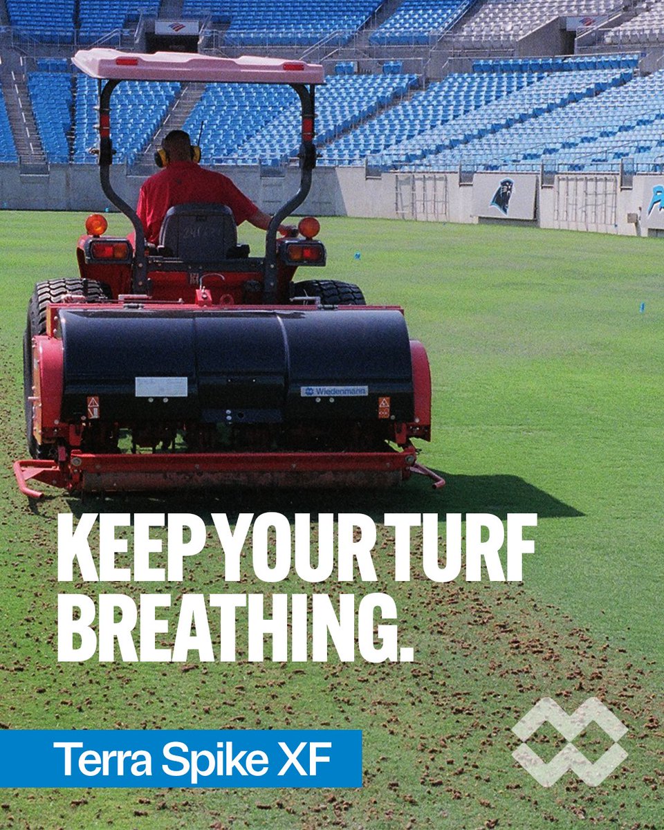 wiedenmannusa's tweet photo. When high summer temperatures bake your soil, standard surface aeration isn’t enough. You need to get deep into the root zone to clear out compaction and keep water moving downward. That’s where the Wiedenmann Terra Spike takes over the game.
#TerraSpike #DeepTine #WiedenmannNA https://t.co/CxNMYN8wkc