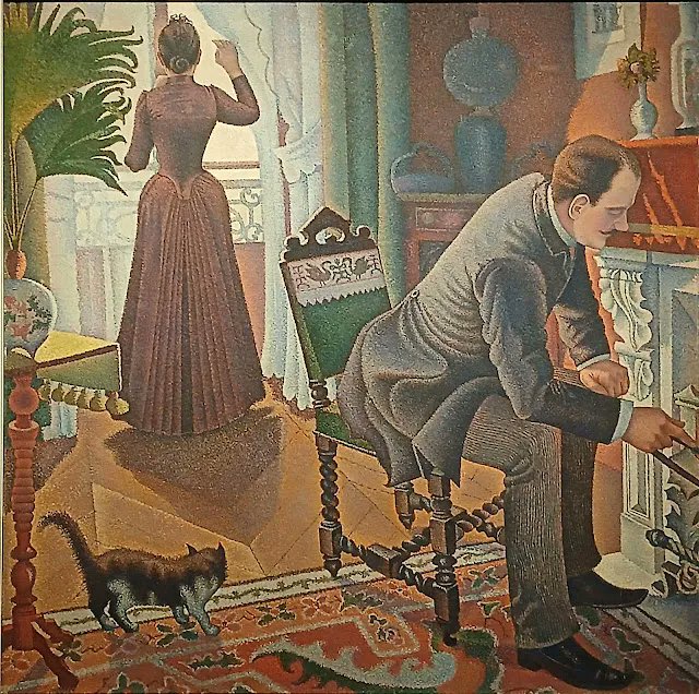 BlogExhibitions's tweet photo. New exhibitions in Germany in July:
Paul Signac (plus van Rysselberghe, Luce, Seurat etc) at Museum Barberini in Potsdam
Gustave Courbet at Museum Folkwang in Essen
These &amp; more in our preview: https://t.co/h4Yehy3ZQy
Pic: Signac, A Sunday, Opus 201 (1888-90, Private collection) https://t.co/UkddzctUXE