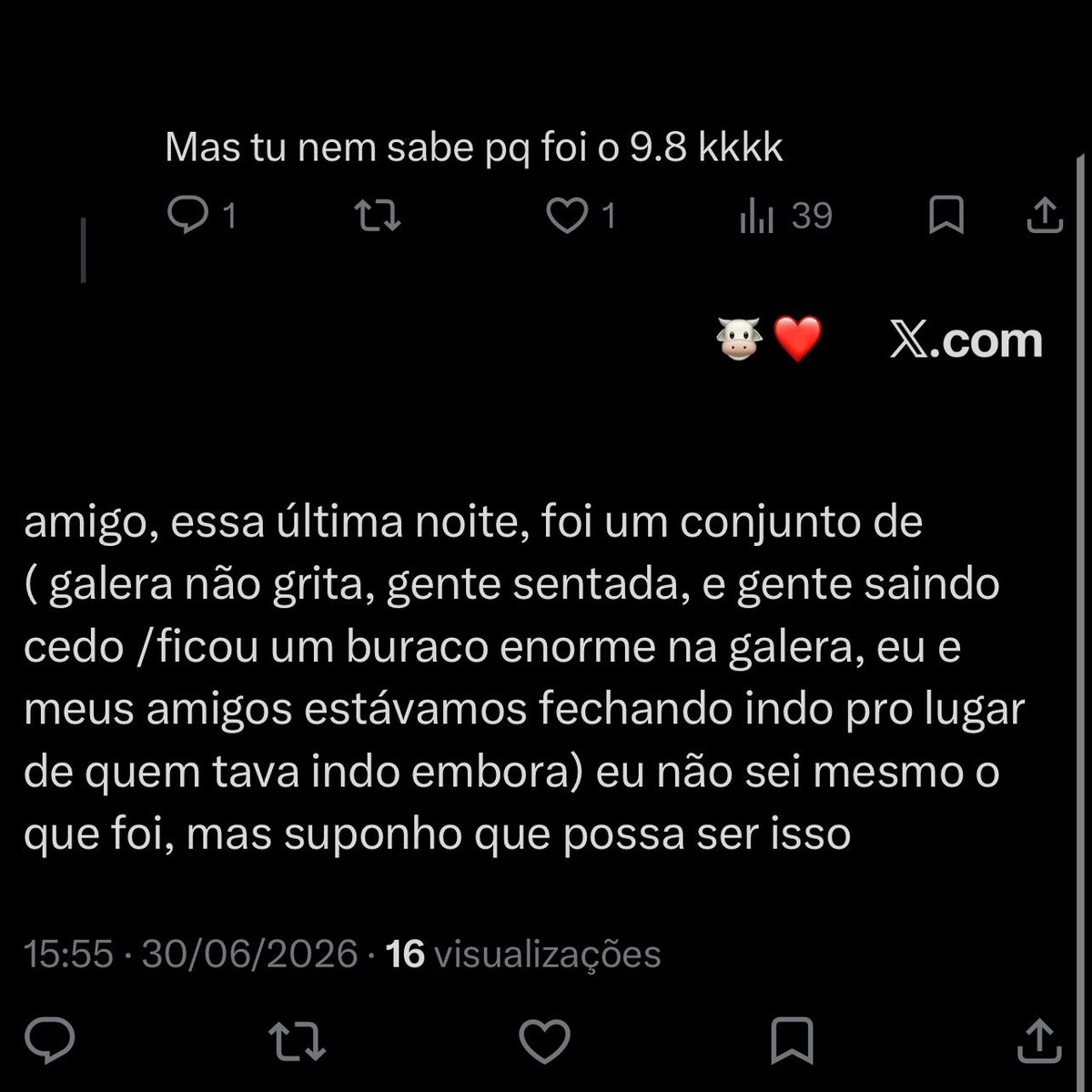 loseminie's tweet photo. ai depois que tomam 9.8 falam que foi jurado comprado https://t.co/ughdaS5dx6